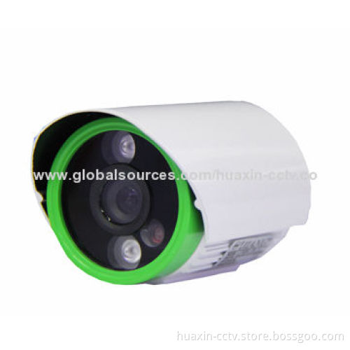 CCTV Water-resistant Camera, Super Night Vision, 2-piece of IR LEDs, 900TVL Image Sensor